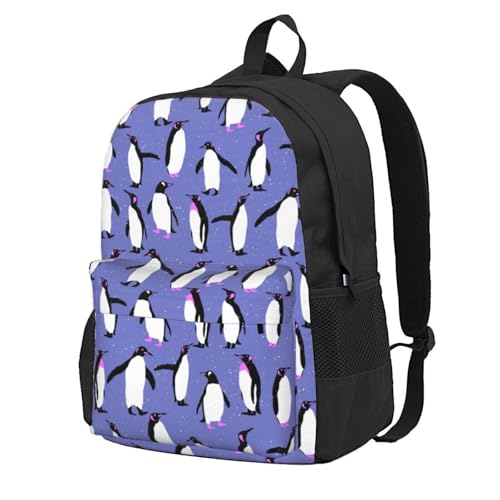 Sac à dos universitaire violet 15 compartiments pour PC