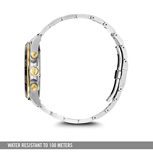 Victorinox Swiss Analog Watch for Men - Grey Dial with Bi Colour Stainless Steel Bracelet, Stylish Wrist Watch for Casual Wear - FieldForce Classic Chrono (42 mm) - Image 2