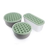 Summer Mini Round Ice Ball Maker Mold Ice Cube Tray With Lid And Bin Ice Molds Easy To Clean And Reu