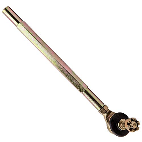 Adjustable Shaft Steering Wheel Parts Assembly w/Tie Rods Rack fit for 110CC Go Kart
