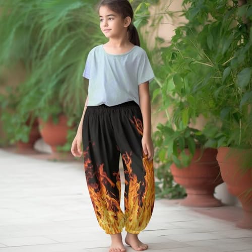 Renewold Kids Sweatpants Boys Sport Jogger Pants Girls Yoga Dance Trousers Loose Casual Lounge Pants Activewear2