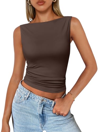 Image of Trendy Queen Women's Printed Straight Polyester Mandarin Collar Top (SD814 T)