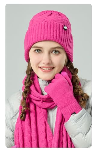 Gorro bufanda guantes de invierno para protegerse del frío en trayectos diarios 3