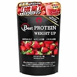 ベストプロテイン (Best PROTEIN) ジュニアプロテイン 増量 人工甘味料不使用 管理栄養士監修 ホエイプロテイン ビタミン・ミネラル14種配合 1kg MGC project (1kg, ストロベリー)