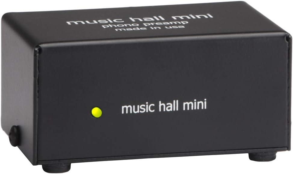 Best Quality 🔥 Music Hall Mini Solid State Moving Magnet Phono Pre-Amp for Moving Magnet and High Output Moving Coil Cartridges