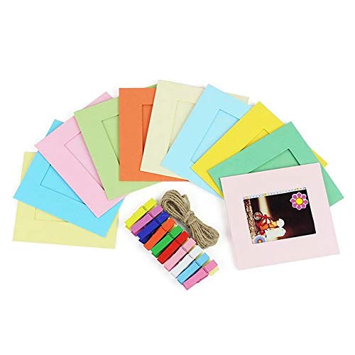 Image of 3X Fujifilm Instax Square Instant Film (60 Exposures) + Hanging Photo Frames for Square Film Assorted Colors - Deluxe Accessory Bundle