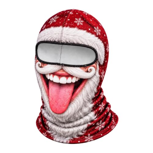 Christmas Masks for Adults Realistic 3D Printed Balaclava Full Face Mask - image 2