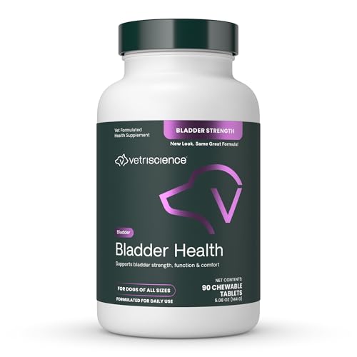 VetriScience Bladder Health Chewable Tablets,...