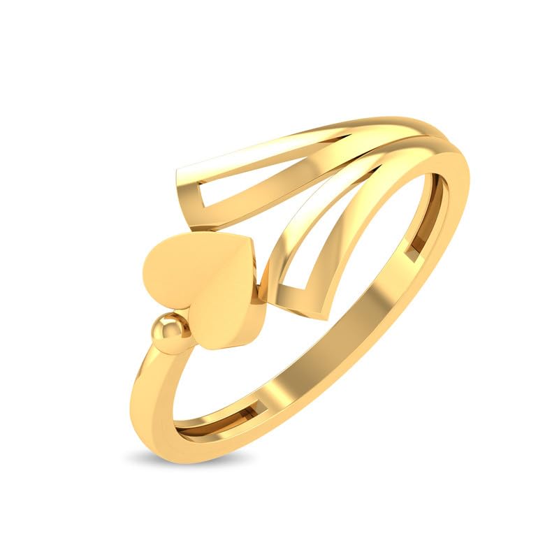 Kisna Amorette S14 18K Yellow Gold Ring for Women (B0D1XXZCXF) Amazon Price History, Amazon Price Tracker