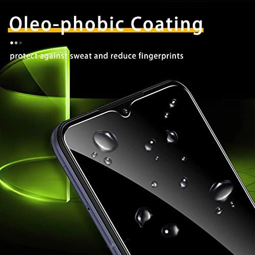 [2+2 Pack] Tempered Glass Screen Protector for Motorola Moto Z4 with Camera Lens Protector - Anti-Fingerprint, Anti-Scratch, HD Clarity