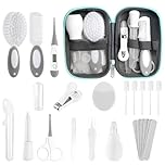 Baby Healthcare and Grooming Kit for Newborn Kids, 24PCS Upgraded Safety Baby Care Kit, Newborn Nursery Health Care Set, Baby Care Product