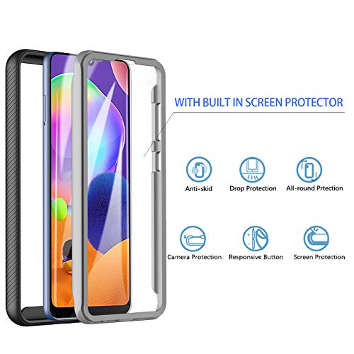 BESINPO Cover Samsung A21s, Antiurto 360 Gradi