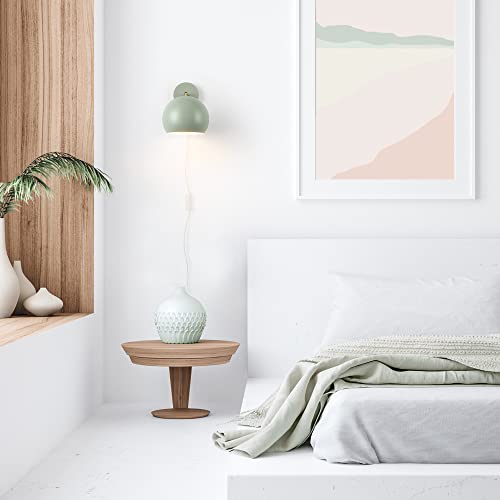Globe Electric 65866 Willow 1-Light Plug-In Or Hardwire Wall Sconce thumb #1