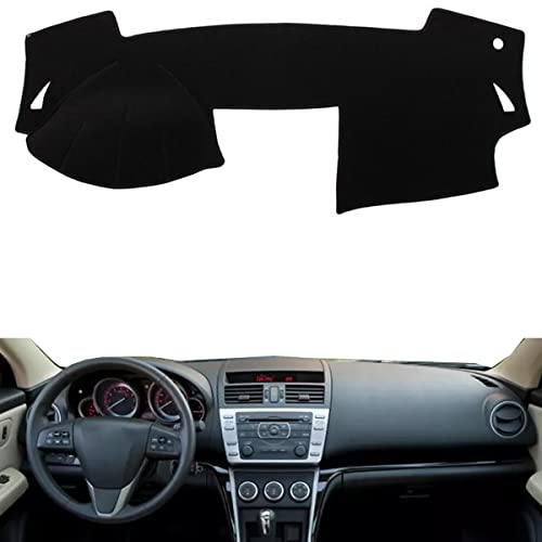 Tapis de tableau de bord Mazda Atenza anti-reflet pour éliminer les fissures de la console