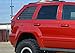 USA Window Flags to fit Jeep Grand Cherokee WK 2005-2010 (Both Sides)