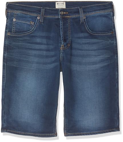 MUSTANG Herren Regular Fit Chicago Short Jeans,Dunkelblau,36 – Ansicht 1