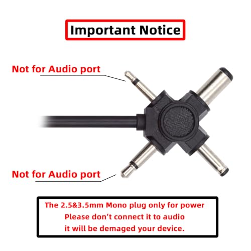 Cable conector USB 2.0 tipo A macho a 4 en 1 DC 5V miniatura 5