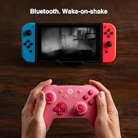 8Bitdo Ultimate 2C Bluetooth Controller Für Switch 2, Switch/OLED/Lite, Hall-Effekt-Joysticks, Nichtlineare Digitale Trigger, Neu Belegbare L4/R4-Stoßfänger, 6-Achsen-Bewegung, Rumpelvibration (Pink) – Ansicht 6