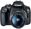 Cámara DSLR Canon EOS Rebel T7 con lente EF-S 18-55mm f/3.5-5.6 IS II, sensor CMOS de 24.1 megapíxeles (APS-C), videos Full HD, Wi-Fi integrado, para fotógrafos principiantes, cámara digital, color negro 4