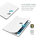 ProCase Smart Case for iPad 9.7 Inch iPad 6th/5th Generation 2018 2017(Model: A1893 A1954 A1822 A1823), Ultra Slim Lightweight Stand Cover with Translucent Frosted Back -White