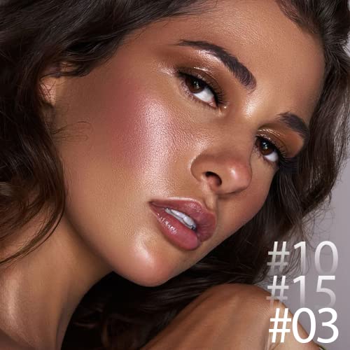 image for FALOCUTUS 3 Pcs NEUTRAL Contour Stick Set,Cream Blush & Highlighter Br