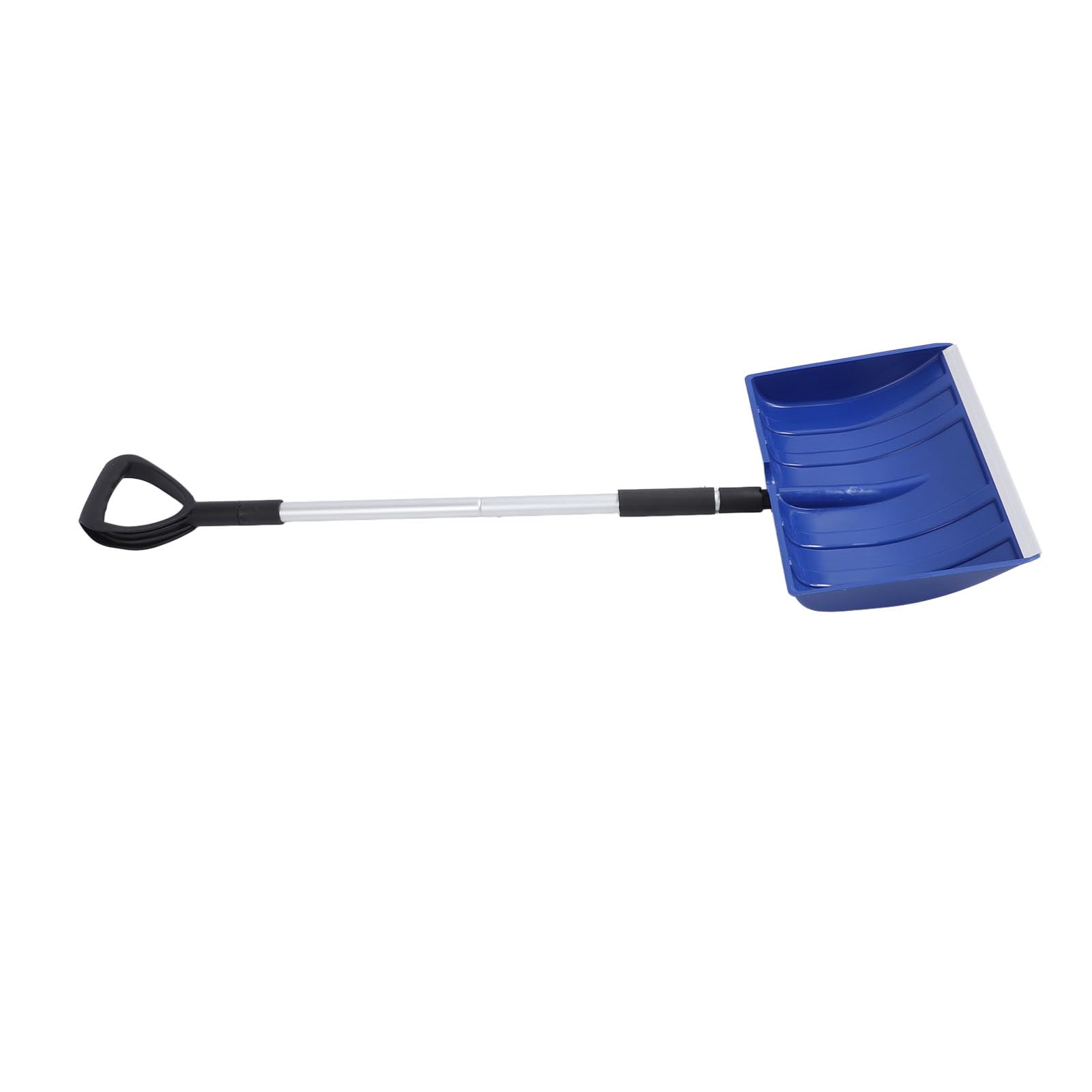 Pala da neve Pala da esterno portatile leggera e staccabile di grande capacità per giardino di emergenza (Blu)