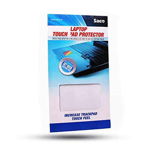 Image of Saco Touchpad Protector Compatible for HP Pavilion 15-eg0103TX 15.6 inch Laptop - Transparent