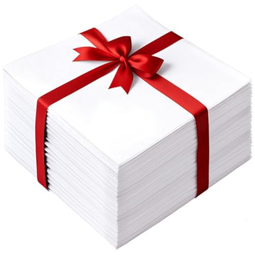 Carrés de tissu coton 10x10 pouces blancs pour couture et patchwork 158 g