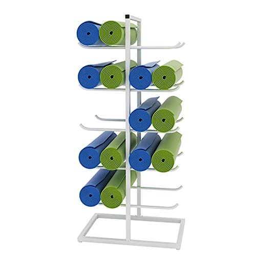 Support de tapis de yoga vertical double face idéal pour créer un studio de sport à la maison