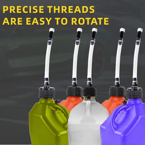 Image of 6 PCS Racing fuel jug hose Cap - For Dust,Vent,fuel jug,Racing Fuel 5.5 Gallon,egs jugs,Scribner Fuel Jugs, gas can, Gasoline Tank and Tank Etc Hose cap Replacemen 6 PCS.