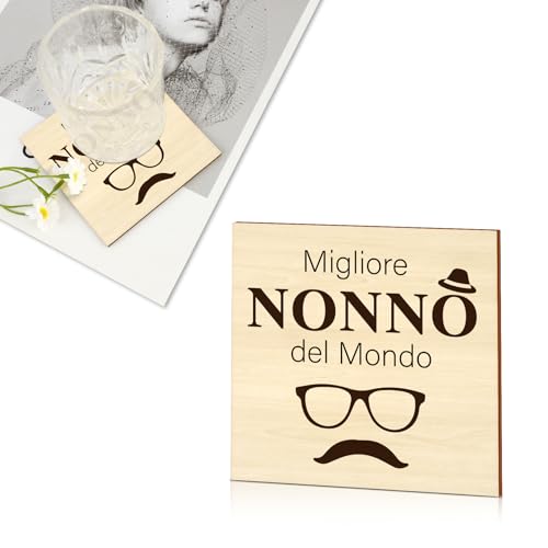 Regalo Nonno Natale Sottobicchieri Nonno Idee Regalo per Nonno Natale Regalo Natale Nonno Originale Compleanno Nonno Regalo Nonno Nipoti Regali Nonno Regalo Anziani