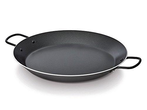 Beka 16304114 Plat A Paella Aluminium Noir 38 cm