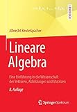 tutorium analysis 1 und lineare algebra 1 download  Lineare Algebra: Eine Einführung in die Wissenschaft der Vektoren, Abbildungen und Matrizen