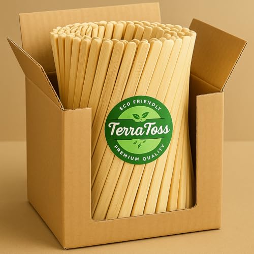 Image of Coffee Stirrer Sticks [500 Pcs, 140mm] | Disposable Birchwood Tea & Beverage Stirrer | Eco-Friendly Wooden Mixing Stick for Cold Coffee, Cocktails, Instant Drinks & Whipped Beverages (500)