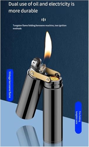 Encendedor recargable 2 en 1 Nunchuck de cobre miniatura 2