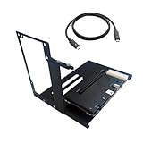 ミニeGPUエンクロージャー｜Thunderbolt 3/4・USB4接続 最大40Gbps高速転送｜ノートPC向け PCIe外付けGPUドック｜Windows/Linux/macOS対応｜最大85W PD給電｜NVIDIA/AMD 両GPU対応｜デイジーチェーン対応 (GPUドック+ATXマウント)