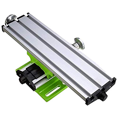 Compound Table Working Cross Slide Table Worktable for Milling Drilling Bench Multifunction Adjustable X-Y