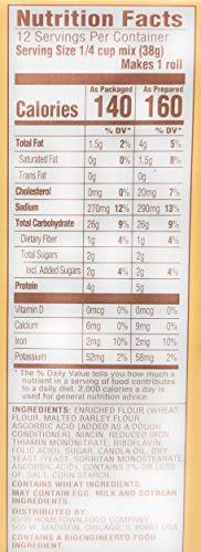 Pillsbury Hot Roll Mix Bundle - 3 x 16 Oz Boxes of Pillsbury Speciality Hot Roll Mix, Hot Roll Mix Pillsbury, Bundled with JFS Recipe Card - Thumbnail 6