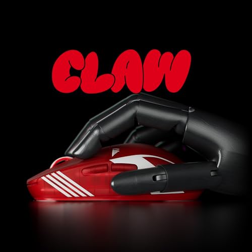 Image of Pulsar Gaming Gears X2 Crazylight Wireless Gaming Mouse, Ultra Lightweight 1.27 oz (36g), Optical Switch, 32000 DPI, 750 IPS, XS-1 Sensor, 8k Compatible (Mini, Red, T1 Edition)