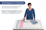 Maximex Blitzbügler koc do prasowania Flowers – podkładka do prasowania, odporna na wysokie temperatury, z funkcją ślizgową i warstwą aluminium, bawełna, 100 x 65 cm, wielokolorowy