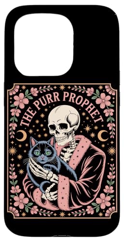 �[���i�� �� ���L THE PURR PROPHET �I�J���g�_�� �肢������ �S�V�b�N���z �X�}�z�P�[�X iPhone 15 Pro �p