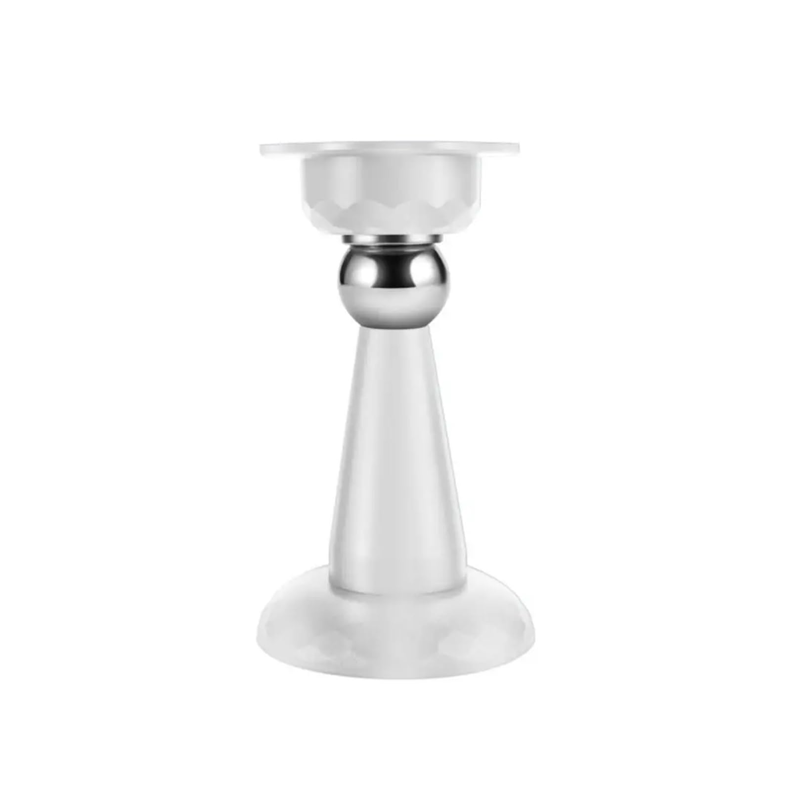 Kiddibubzi White Door Suction Bumper Anti-Collision Strong Magnetic Door Stopper Safety Wall Floor Suction Door Stop Wall Proteaction(White)