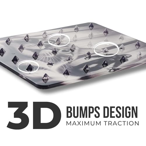 devembr Snowboard Stomp Pad for Cat Lovers, Funny Stomp Pads Snowboarding with 3D Bumps Design, PVC Material - Selfie