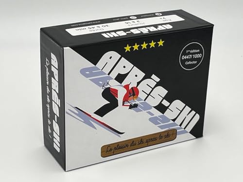 Image of Après-Ski 1st Numbered Collector's Edition | Board Game - Card Game on Skiing - with Family or Friends - for Children and Adults - From 2 to 8 Players - in French Language