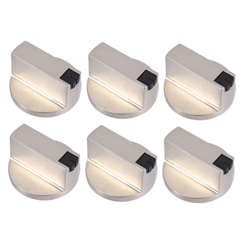 HOLIDYOYO 6 piezas Botones de para Estufa de Gas Perillas de Control de Gas de Ángulo Recto Accesorios para