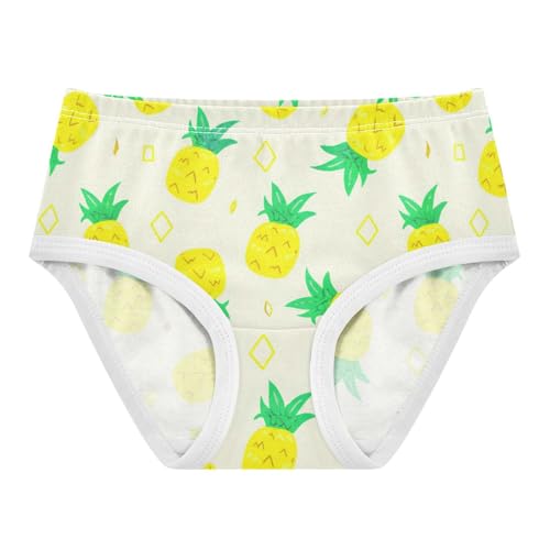 Girls' Underwear Fruit Pineapple Toddle Brief Panties 2302026