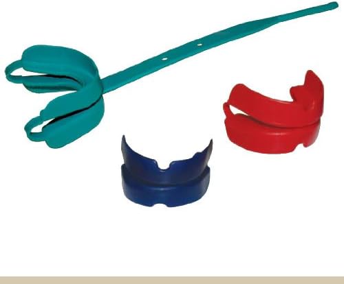 Pack of 3 - Super Sports Mouthguard with Removable Helmet Strap, Small, White