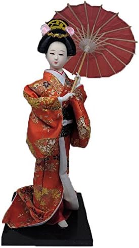 Amazon Co Jp Plus Comfort 日本人形 着物美人 日本土産 Kimono Japanese Doll ヘ ホーム キッチン