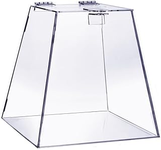 Urna Pirâmide Em Acrílico Transparente sorteio guardarUrna 20x20x12