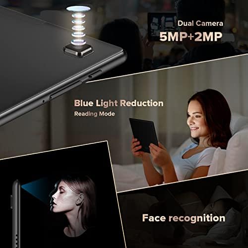 TECLAST Tablet Android 11 M40S 10.1 Inch 4GB RAM+128GB ROM(TF 1TB), Unisoc T610 Octa-core1.8GHz, 4G LTE+5G WiFi, FHD 1920x1200, 4G Dual SIM,Type-C/Bluetooth 5.0/Camera 2+5MP/GPS/6000mAh/Metal/2022